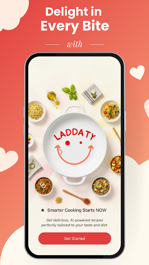 Laddaty: AI Cooking App Screenshot 0