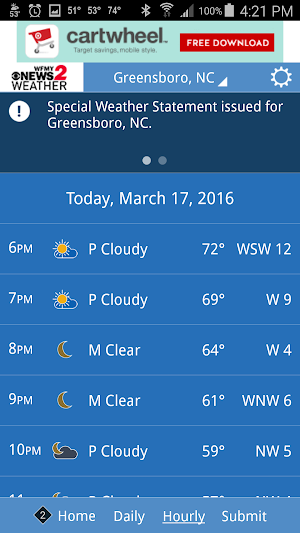 WFMY Radar Screenshot 3