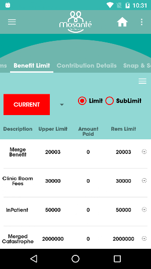 Mosanté App Screenshot 3