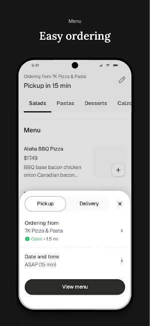 TK Pizza and Pasta Screenshot 2