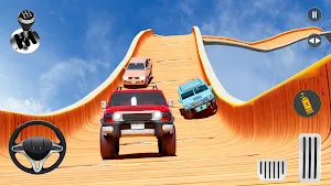 Crazy Car Stunts Mega Ramp Sim Screenshot 2