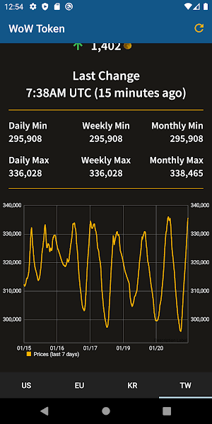 WoW Token Screenshot 3