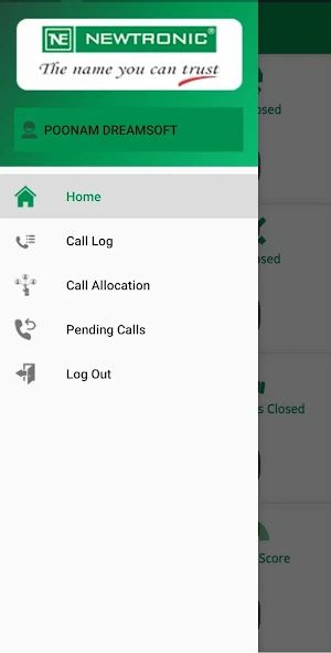 Newtronic iERP Service App Screenshot 2