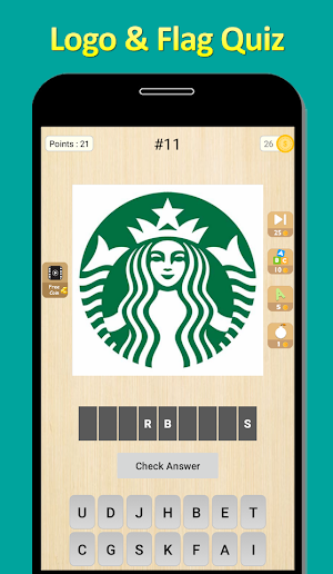 Logo and flag quiz Screenshot 1