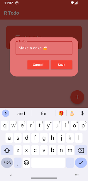 R Todo Screenshot 2