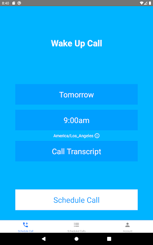 Wake Up Call: Wake up on time! Screenshot 2