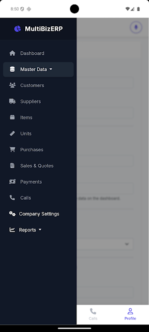 MULTIBIZ Screenshot 2