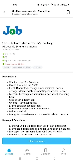 Jobindo Screenshot 0