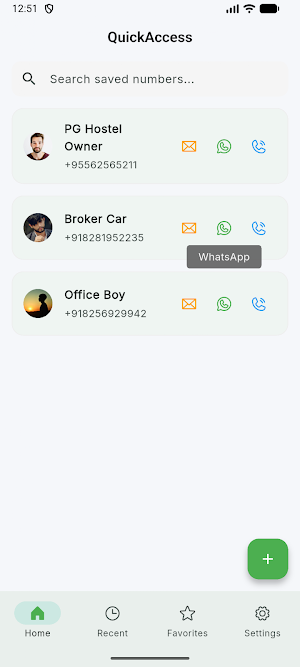 Quick Links Screenshot 2