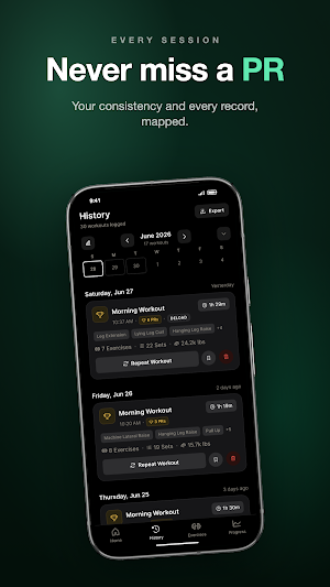 Everlift: Gym Workout Log Screenshot 3