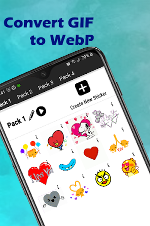 GIF To WebP - Make Stickers fr Screenshot 0