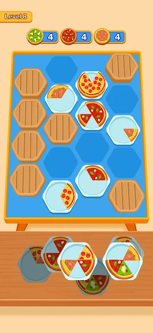 Hex Pizza Sort Screenshot 2