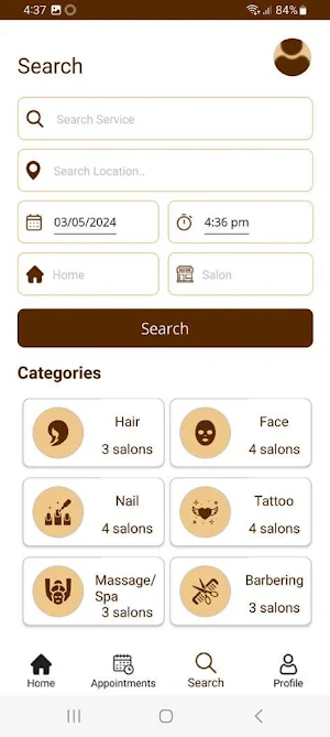 GlamApp Screenshot 0