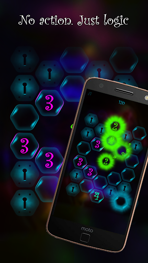 Hexoholic - Match X logic game Screenshot 2