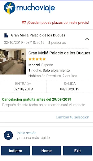 Muchoviaje.eu | Busca Hoteles  Screenshot 1