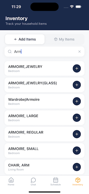 myMovers Screenshot 2