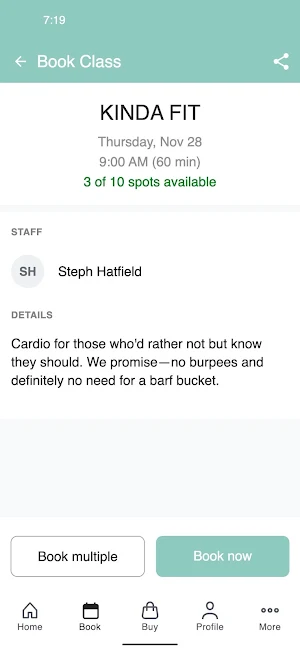 BANTA Fitness Piara Waters Screenshot 2