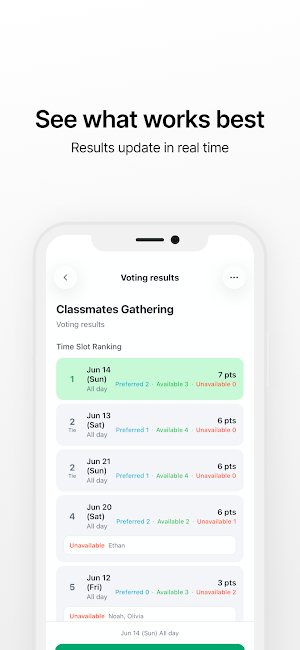 Meet Day - Meetup Planner Screenshot 3