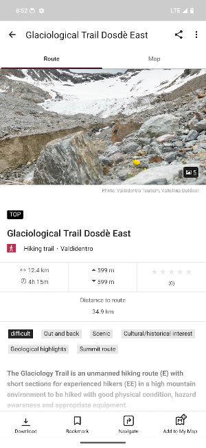 Valtellina Outdoor Screenshot 2