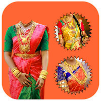South Indian Saree Photo Frame