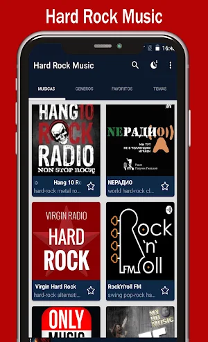 Hard Rock Music Screenshot 1