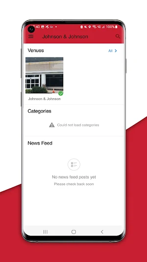 Johnson & Johnson Wayfinding Screenshot 1
