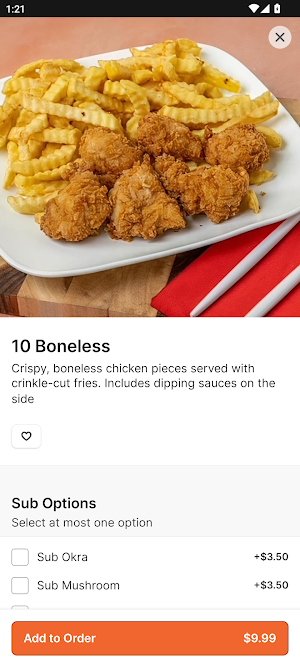 Jax Fish Shrimp and Chicken Screenshot 3