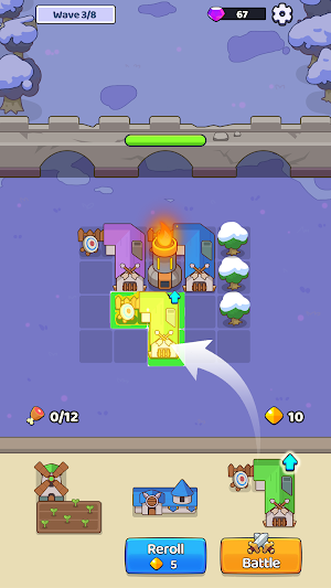 Snow Fortress: Tower Defense Screenshot 1