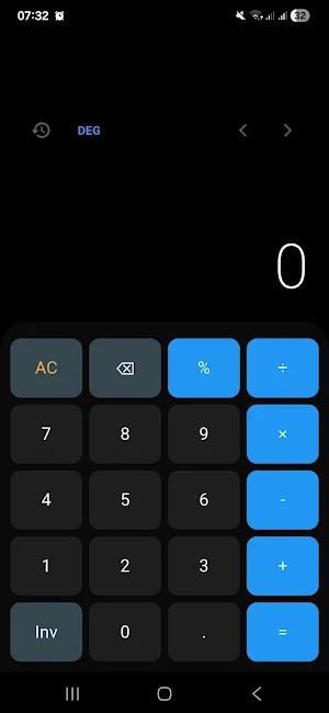 Scientific Calculator Screenshot 0