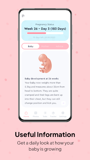 Pregnancy Tracker, Maternity Screenshot 1
