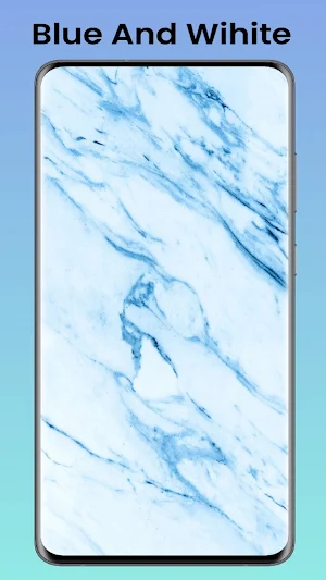 Blue And Wihite Wallpaper Screenshot 2