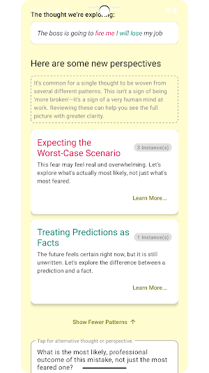 Well-Thought: Balanced thought Screenshot 2