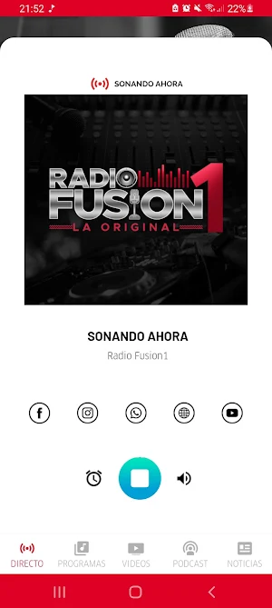 Radio Fusion 1 Screenshot 2