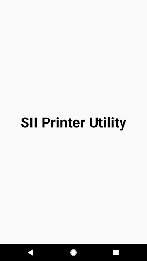 SII Printer Utility Screenshot 1