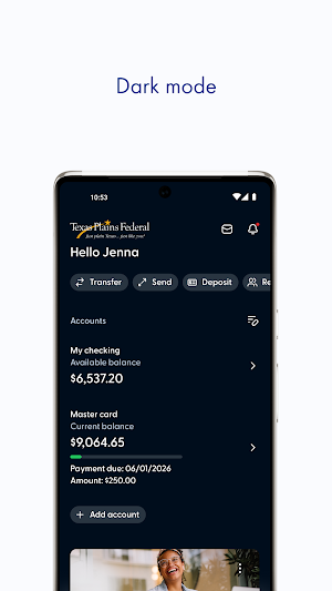 Texas Plains FCU Screenshot 1