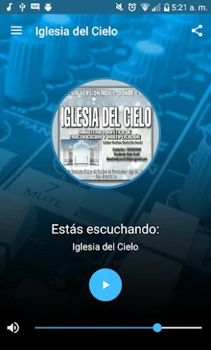 Ministerio Iglesia del Cielo Screenshot 2