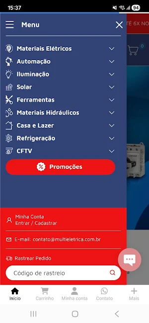 CRM Multielétrica Oficial Screenshot 1