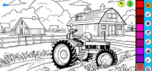 Farm Coloring Pages Screenshot 0
