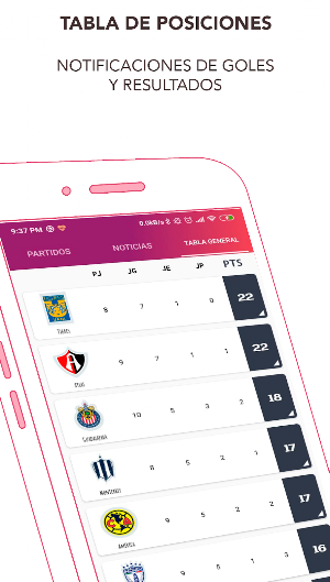 Futbol Femenil Mexico - App Screenshot 2
