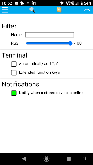 BLE Tools Screenshot 1