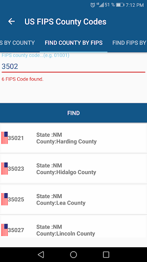 USA FIPS County Code Screenshot 2