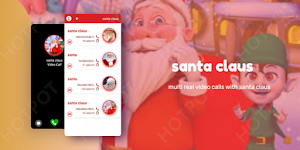(Santa claus - video call with santa claus (prank Screenshot 0