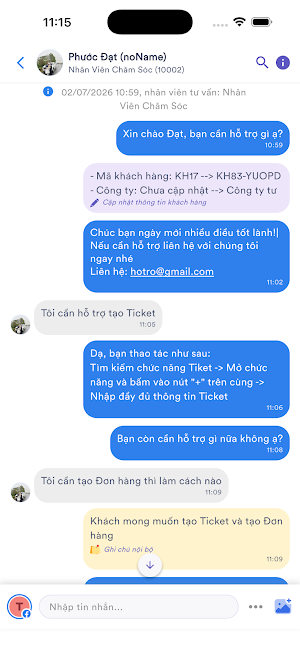 1 Contact Screenshot 1