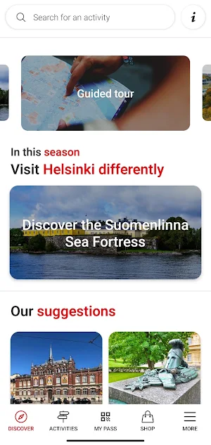 Helsinki City Pass Screenshot 1