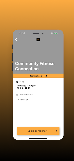 Community Fitness Connection Screenshot 2