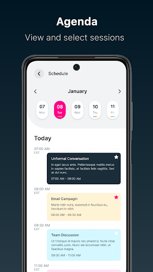 Event App Screenshot 2