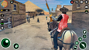 Western Cowboy Game Horse Ride Screenshot 1