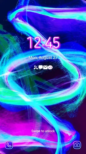 Neon Tornado - Wallpaper Screenshot 1