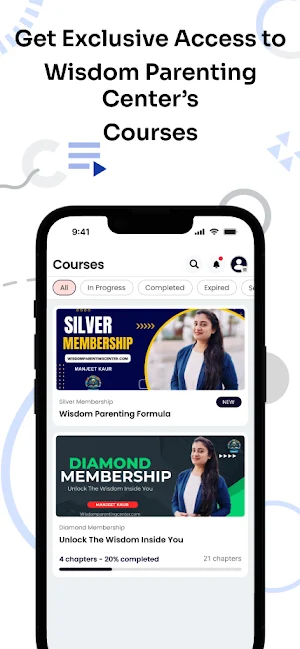 Wisdom Parenting Center Screenshot 2