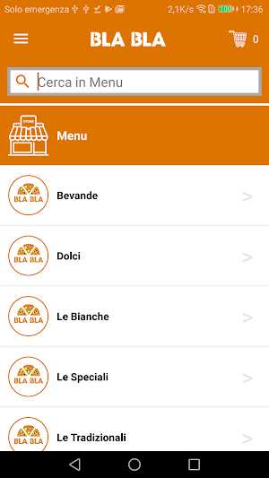 Pizzeria Bla Bla Screenshot 3
